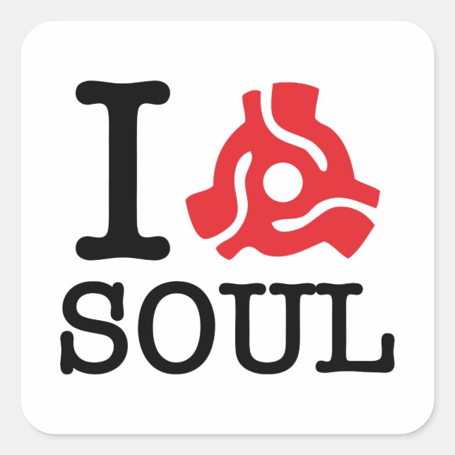 I 45 Adapter Soul Square Sticker (Front)