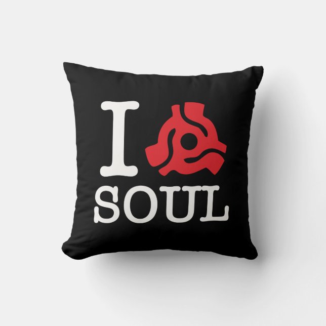 I 45 Adapter Soul Throw Pillow (Front)
