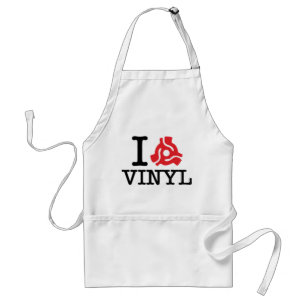 I 45 Adapter Vinyl Adult Apron