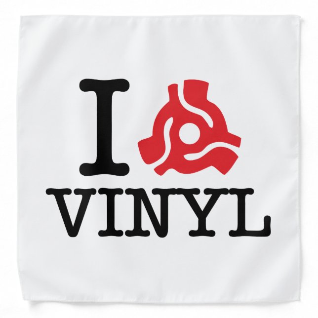 I 45 Adapter Vinyl Bandana (Front)