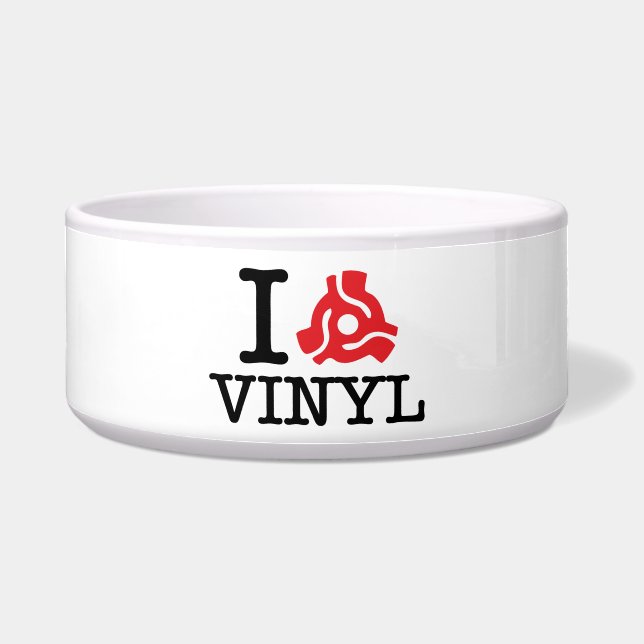 I 45 Adapter Vinyl Bowl (Front)