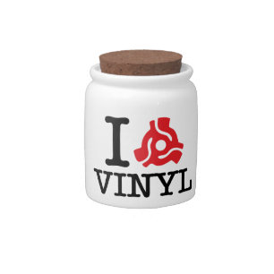 I 45 Adapter Vinyl Candy Jar
