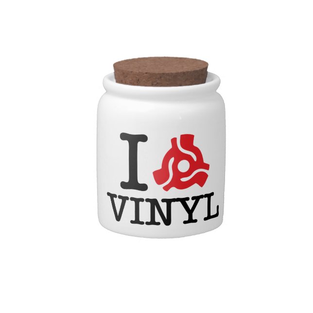 I 45 Adapter Vinyl Candy Jar (Front)