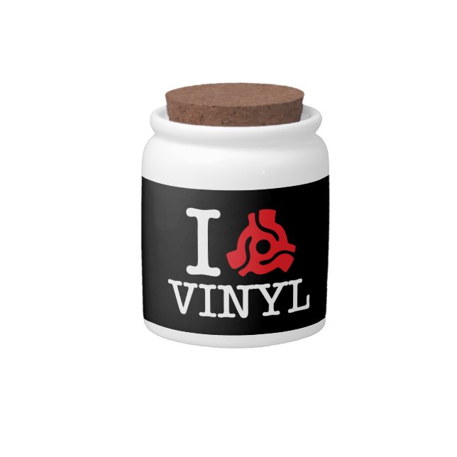I 45 Adapter Vinyl Candy Jar (Front)