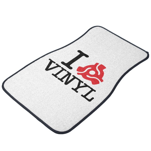 I 45 Adapter Vinyl Car Floor Mat (Angled)