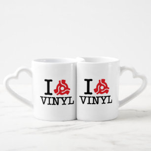 I 45 Adapter Vinyl Coffee Mug Set
