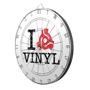 I 45 Adapter Vinyl Dartboard With Darts