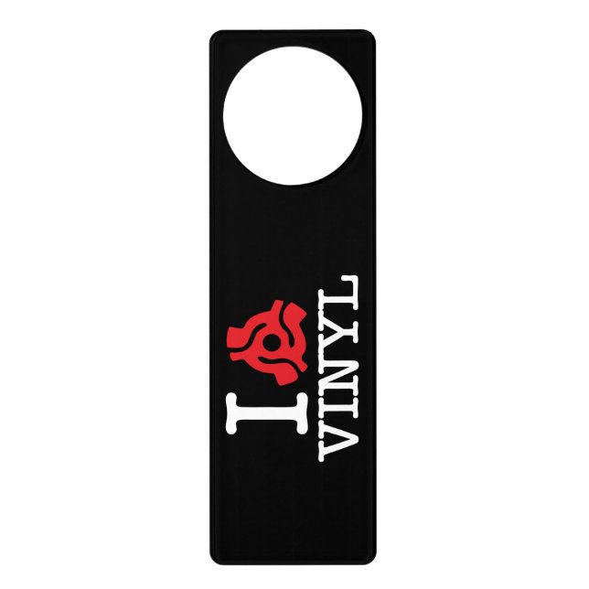 I 45 Adapter Vinyl Door Hanger (Front)