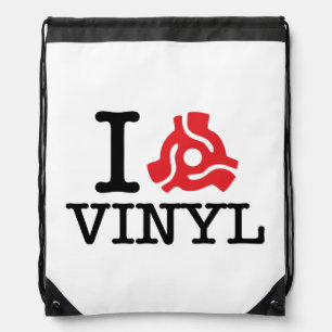 I 45 Adapter Vinyl Drawstring Bag