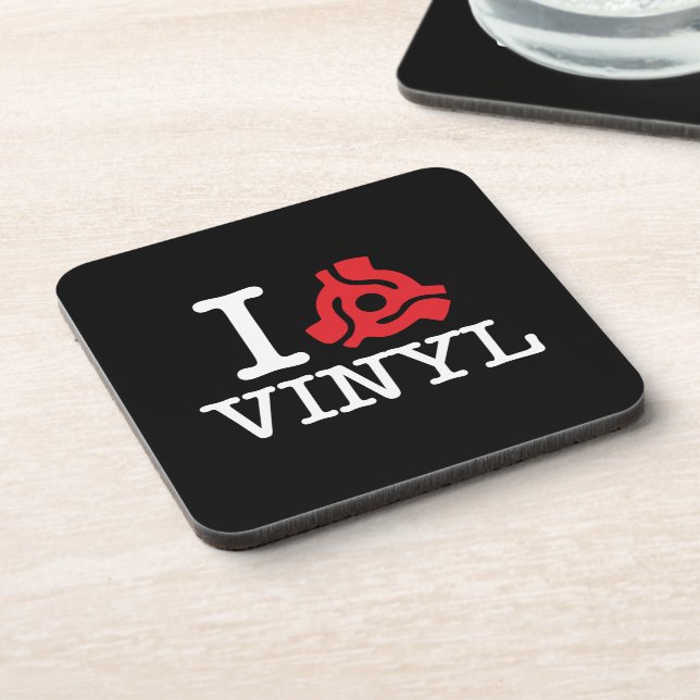 I 45 Adapter Vinyl Drink Coaster (Left Side)