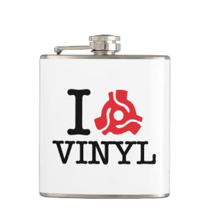 I 45 Adapter Vinyl Flask