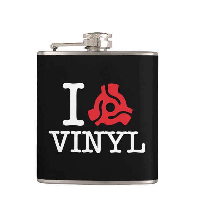 I 45 Adapter Vinyl Flask (Front)