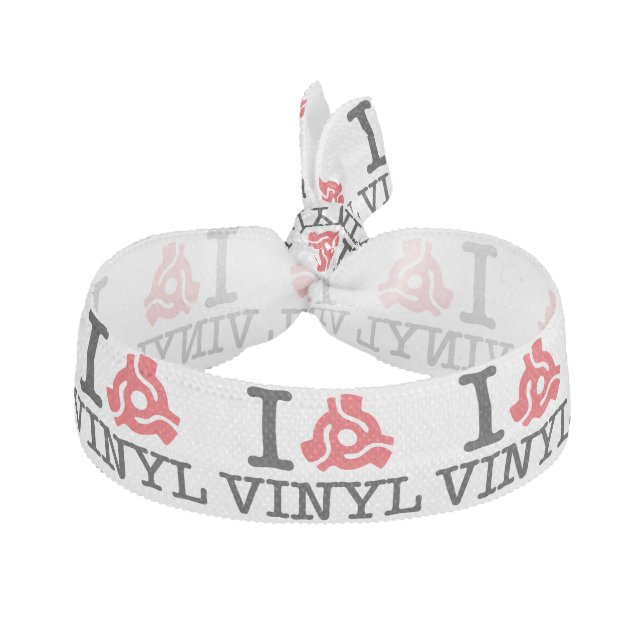 I 45 Adapter Vinyl Hair Tie (Front)