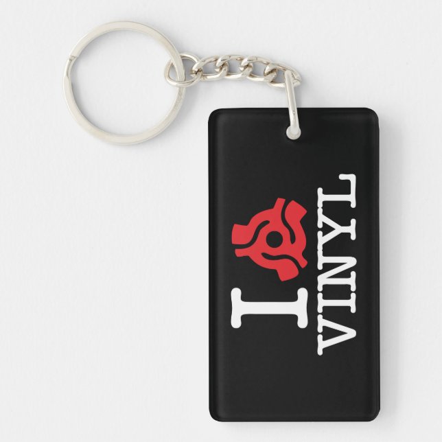 I 45 Adapter Vinyl Keychain (Front)