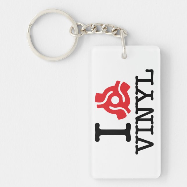 I 45 Adapter Vinyl Keychain (Front)
