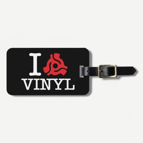I 45 Adapter Vinyl Luggage Tag