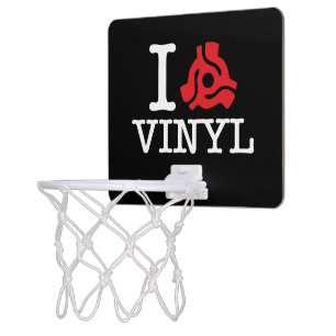 I 45 Adapter Vinyl Mini Basketball Hoop