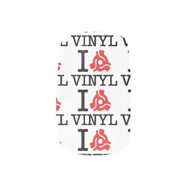 I 45 Adapter Vinyl Minx Nail Art (Left Thumb)