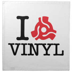 I 45 Adapter Vinyl Napkin