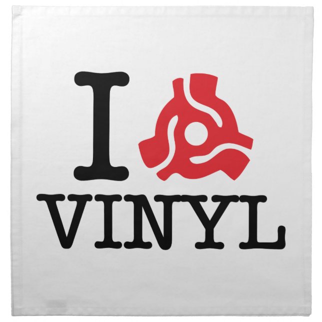 I 45 Adapter Vinyl Napkin (Front)