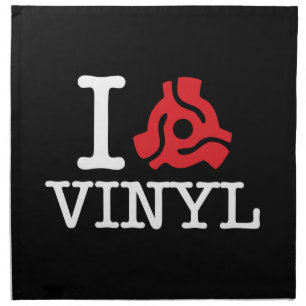 I 45 Adapter Vinyl Napkin