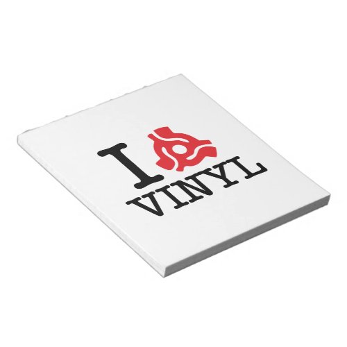 I 45 Adapter Vinyl Notepad