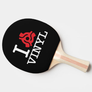 I 45 Adapter Vinyl Ping-Pong Paddle