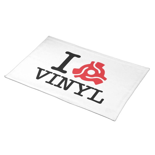 I 45 Adapter Vinyl Placemat (On Table)