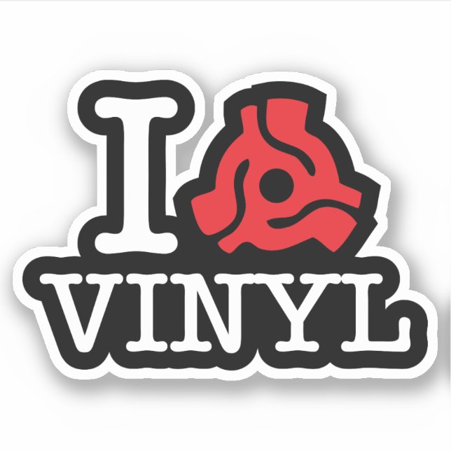 I 45 Adapter Vinyl Sticker (Front)