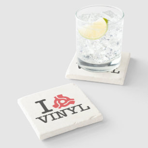 I 45 Adapter Vinyl Stone Coaster