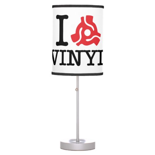 I 45 Adapter Vinyl Table Lamp