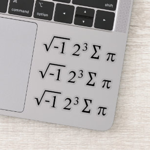 Math formule autocollants pour ordinateur portable , sticker laptop