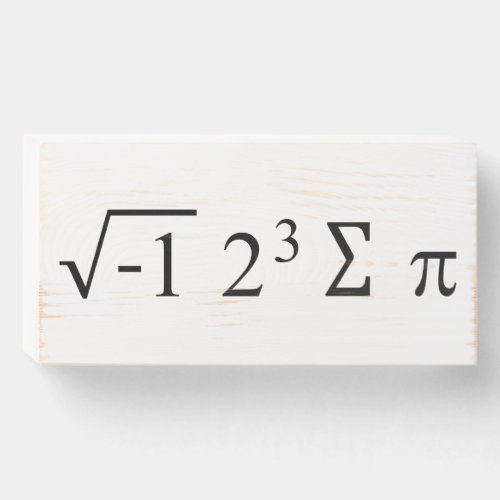 i 8 sum pi _ I Ate Some Pie _ Funny Math Formula Wooden Box Sign