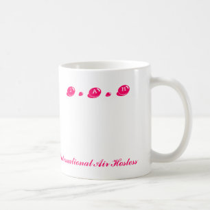 I . A . H, International Air Hostess Coffee Mug