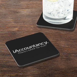 i Accountancy - There's GAAP For That Drink Coaster