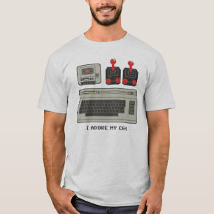 I adore my C64! 8bit T-Shirt Commodore 64