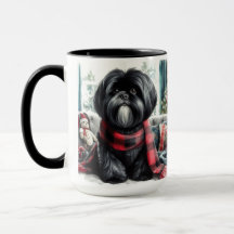 I Adore my Shih Tzu Christmas Coffee Mug Cup