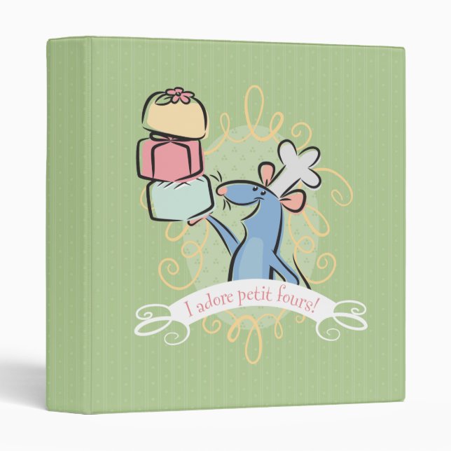 I adore petit fours! binder (Front/Spine)