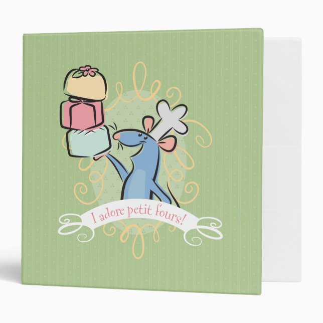 I adore petit fours! binder (Front/Inside)