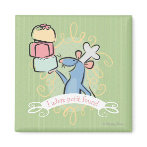 I adore petit fours! magnet