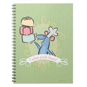 I adore petit fours! notebook
