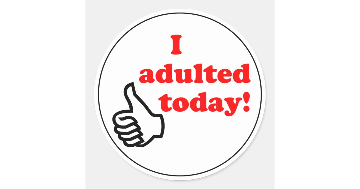 Gold Star Stickers, Adulting Reward Stickers, Novelty Gift, Vinyl