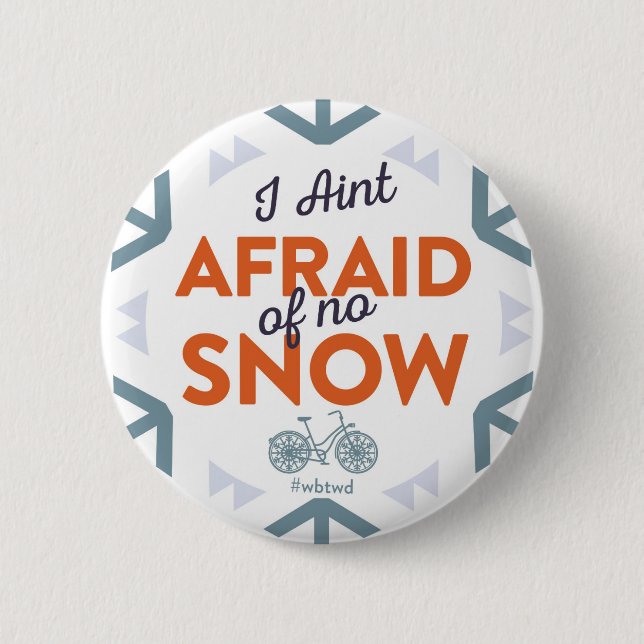 I Ain't Afraid - Large Pin (Front)