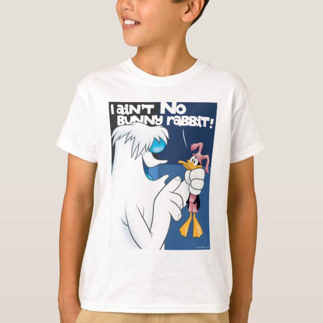 "I Ain't No Bunny Rabbit" Hugo & DAFFY DUCK™ T-Shirt (Front)