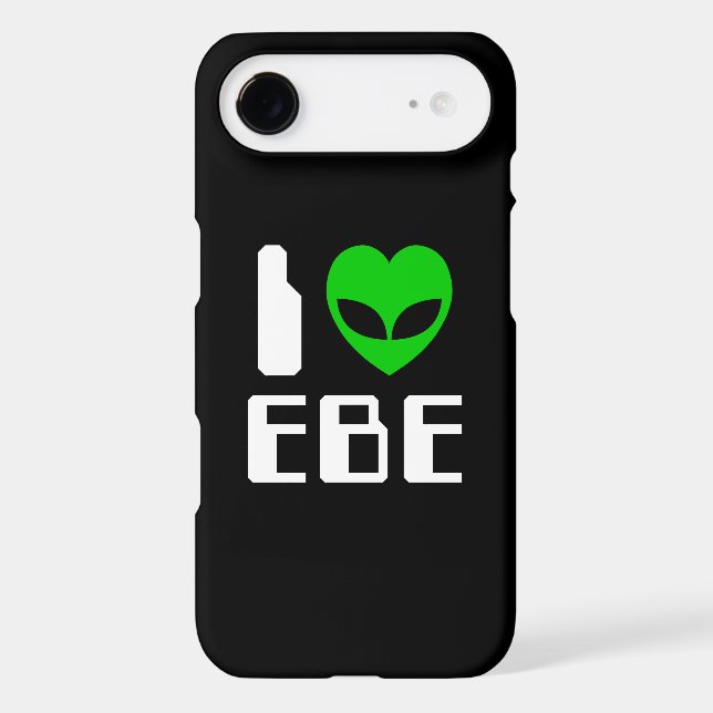 I Alien Heart EBE Case-Mate iPhone Case (Back)