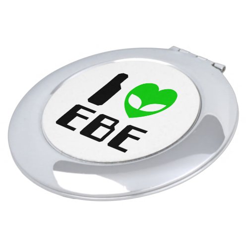 I Alien Heart EBE Compact Mirror