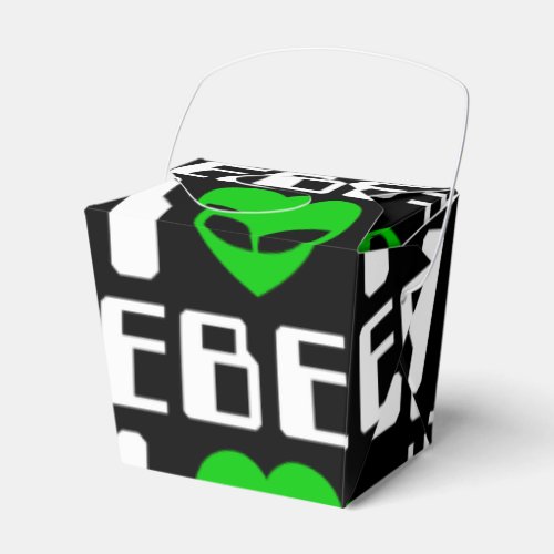 I Alien Heart EBE Favor Boxes