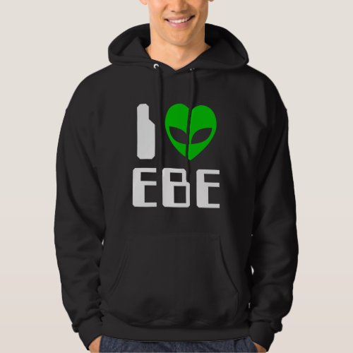 I Alien Heart EBE Hoodie