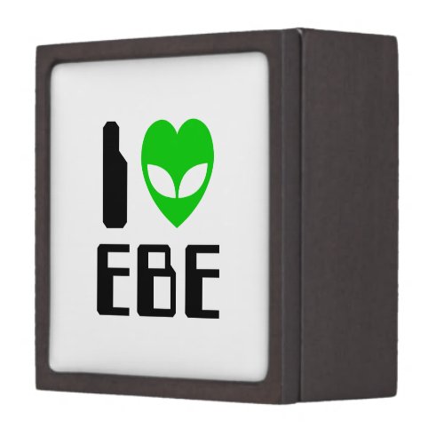 I Alien Heart EBE Keepsake Box