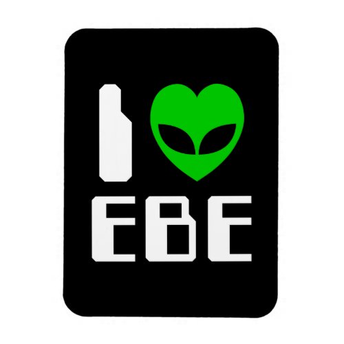 I Alien Heart EBE Magnet